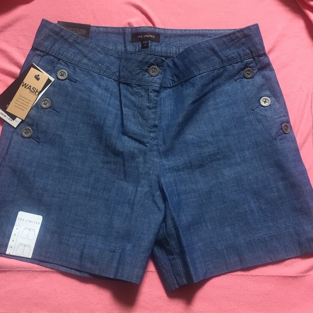 The Limited Chambray short